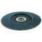 Weiler 7" Abrasive Flap Disc, Conical (TY29), 80Z, 5/8"-11 UNC 31370 - alternate 1